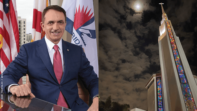 Fort Lauderdale Mayor Dean Trantalis and Coral Ridge Presbyterian Church