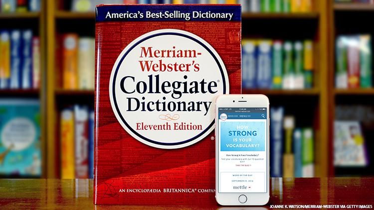 Merriam Webster dictionary