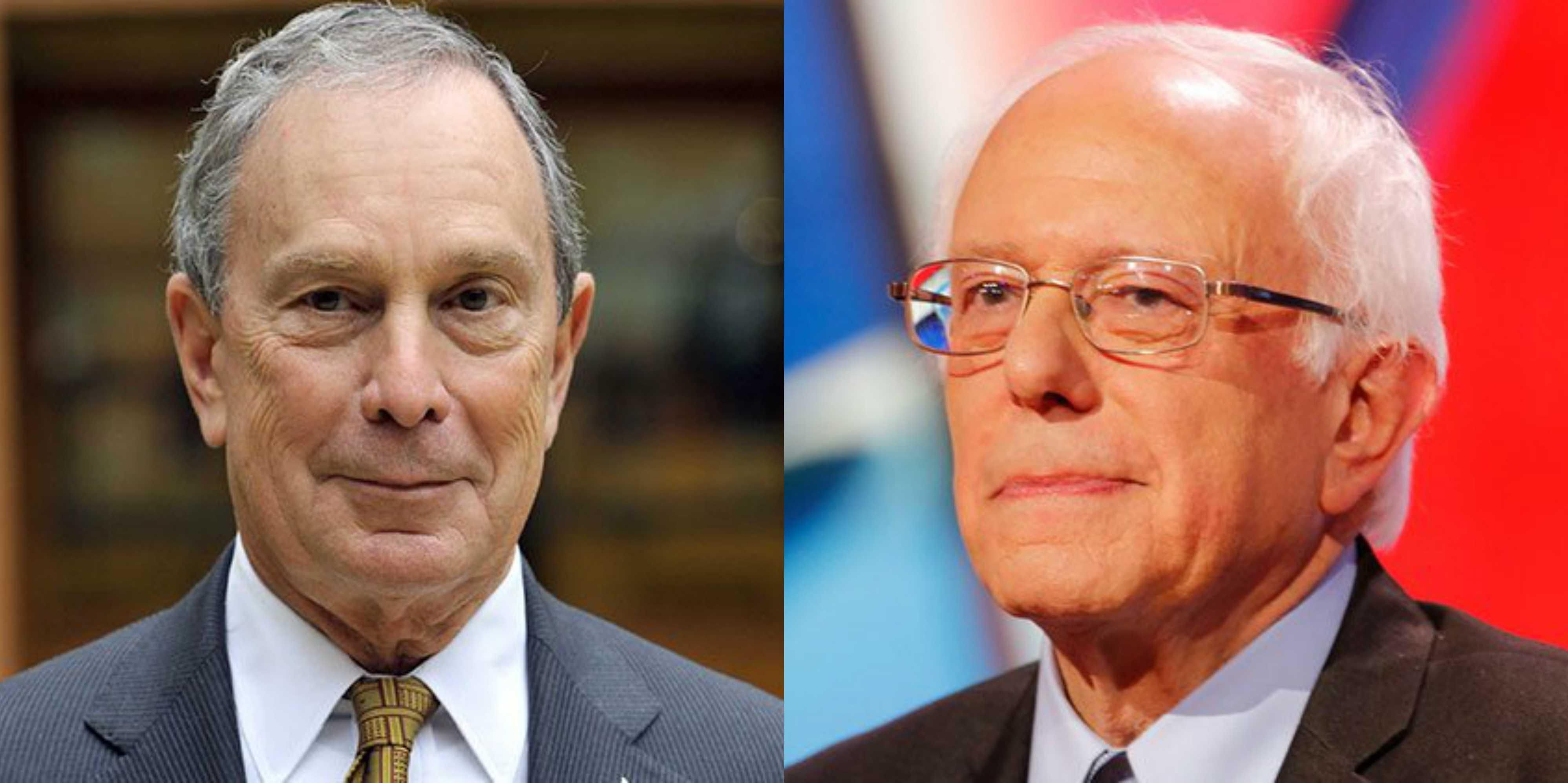 Bloomberg and Sanders