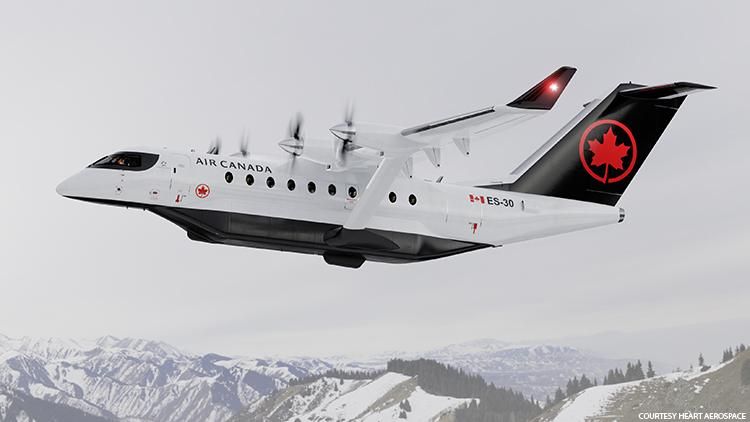 10 Pics of Air Canada’s New Electric Airplane To Leave You Speechless