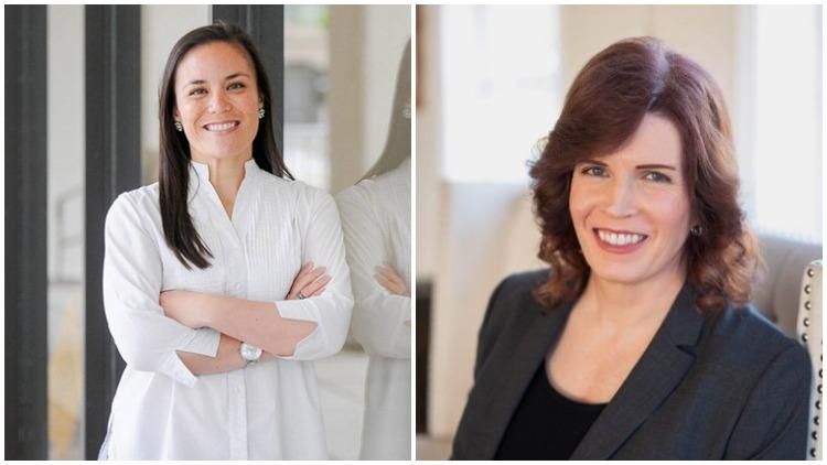 Gina Ortiz Jones and Shawn Skelly