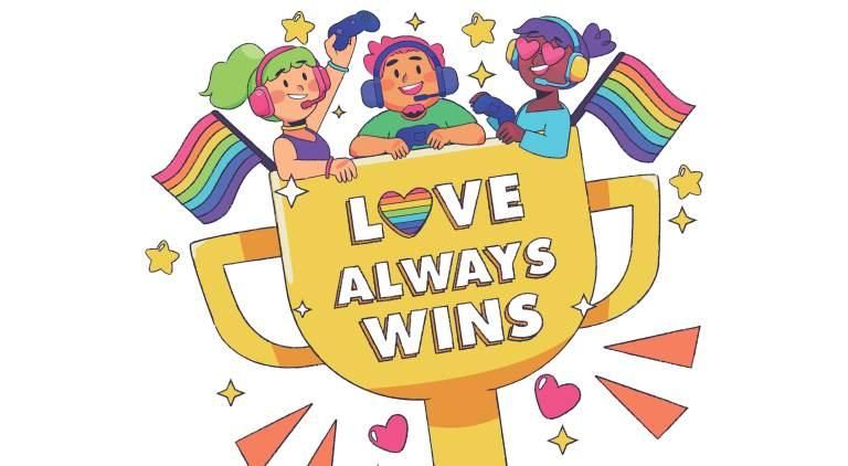 Love Always Wins cartoon