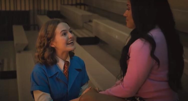The Prom Centers Queer Girls in Love in 'You Happened' Promposal Video Jo Ellen Pellman and Ariana DeBose
