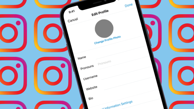 Instagram's pronoun feature