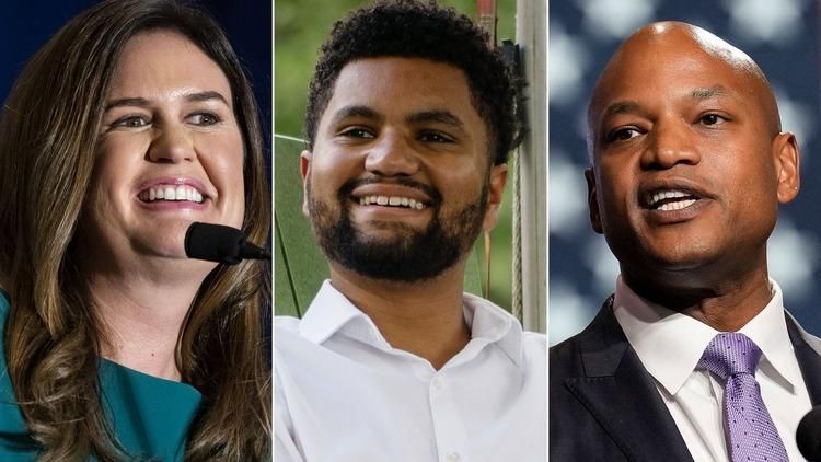 Sarah Huckabee Sanders, Maxwell Frost, and Wes Moore