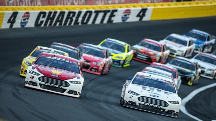 Nascar race in Charlotte