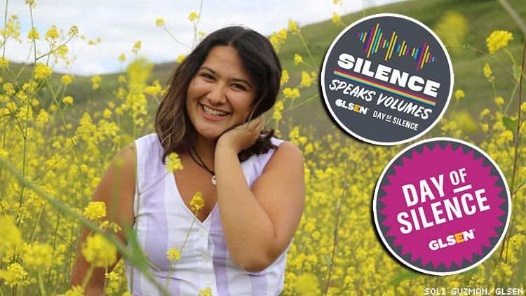 Soli Guzman and Day of Silence buttons