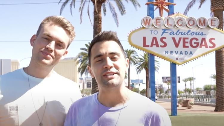Will & James Las Vegas sign