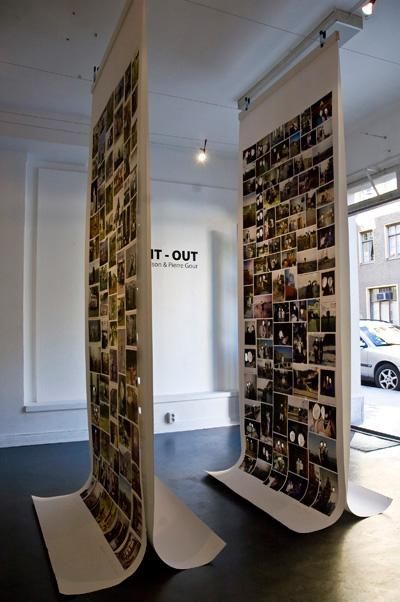 Cut-It-Out, (Installation), Altered pigment prints, 44 x 114