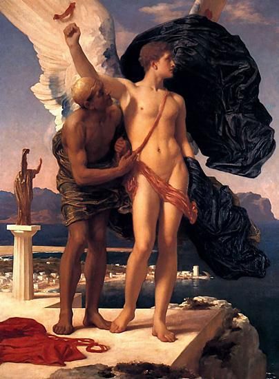 Icarus and Daedalus, c. 1869