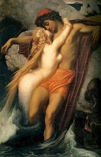 The Fisherman and the Siren c. 1856-1858