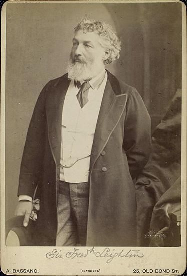 Leighton in his later years
