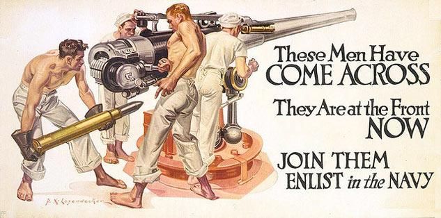 Leyendecker Navy recruitment poster