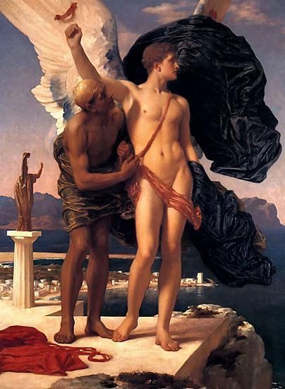Frederic Leighton, Icarus and Daedalus