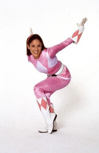 Pink Ranger: Kimberly (Played by Amy Jo Johnson)