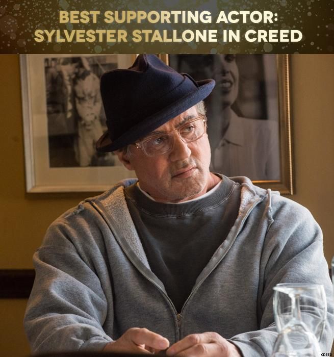 Best Supporting Actor: Sylvester Stallone in Creed