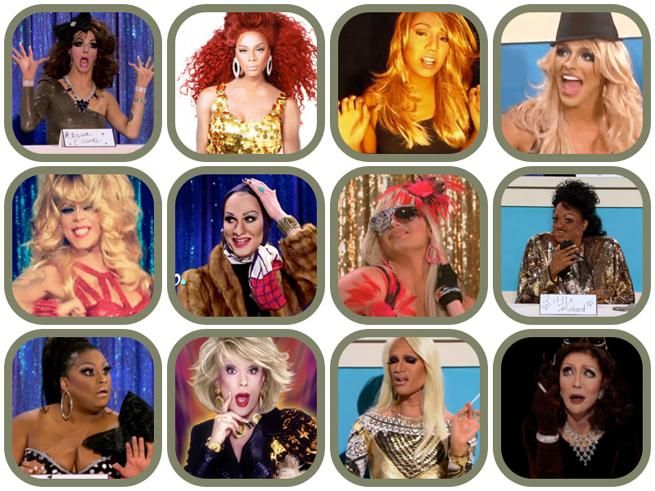 Gag on These 88 Celebrity Drag Impersonations