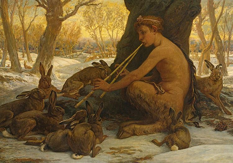 Elihu Vedder “Young Marsyas,” 1878