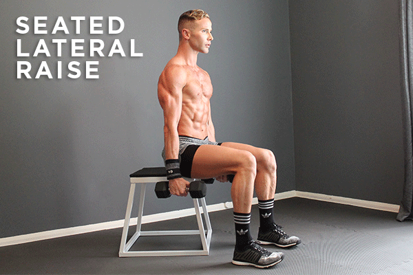 Selfie Prep: Exercise 2 - Seated Lateral Raise