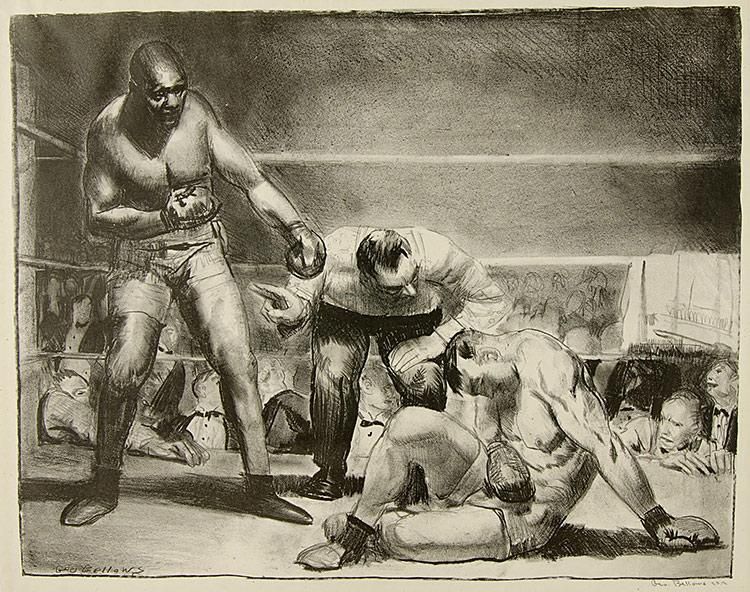 George Bellows, The White Hope, 1921