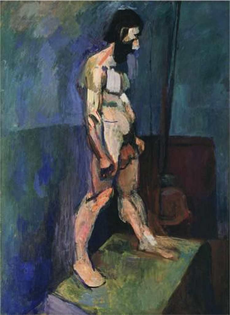 Matisse, Male Model, 1900