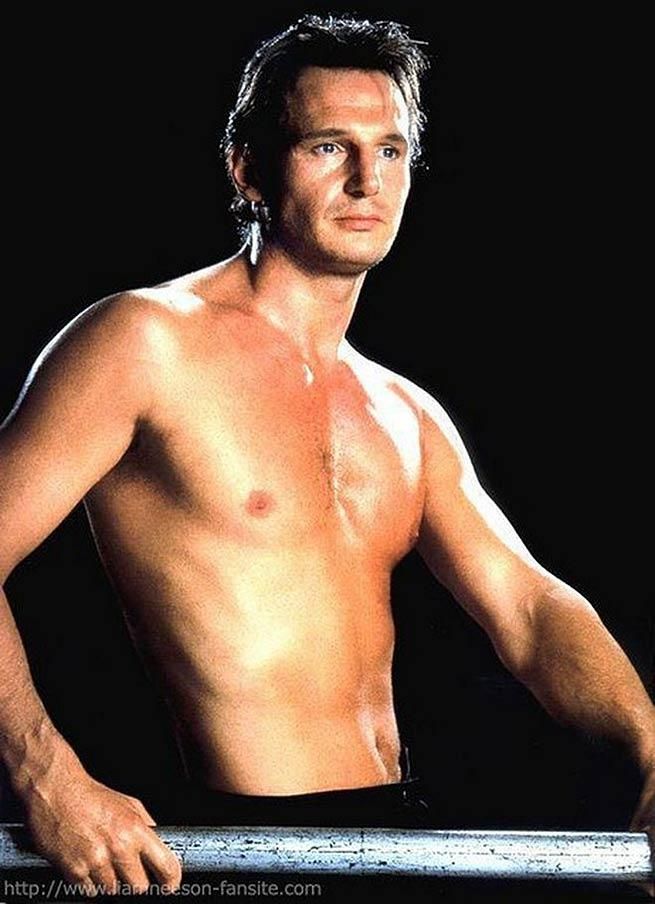 42. Before becoming the world's most vengeful dad, Liam Neeson looked something like this.