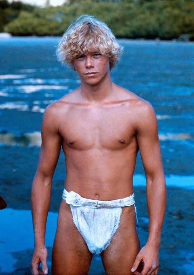 6. Christopher Atkins cavorted with Brooke Shields in The Blue Lagoon.