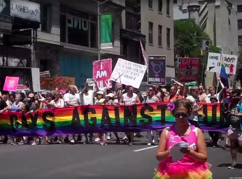 Gays Against Guns at Pride