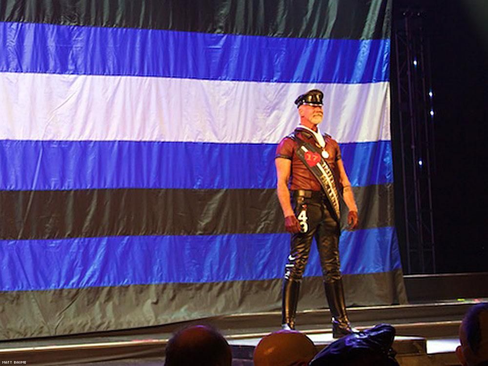 Californian Ralph Bruneau, Mr. GNI Leather 2016, won the coveted title.