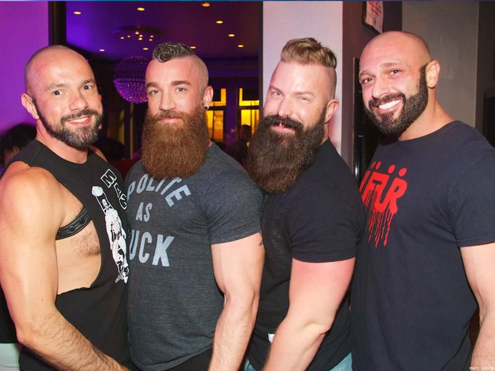 You know how conventions are. Workshops, speeches. Sometimes you need to break away and act out. The guys all jammed into Hydrate in Chicago for a night of KINK.