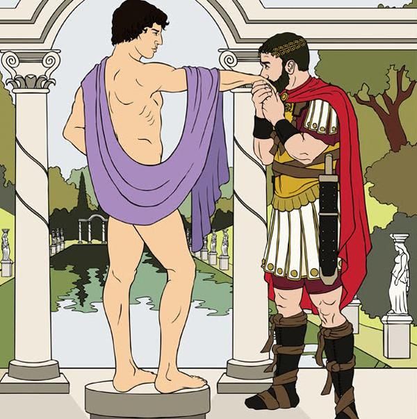 Emperor Hadrian and Antinous