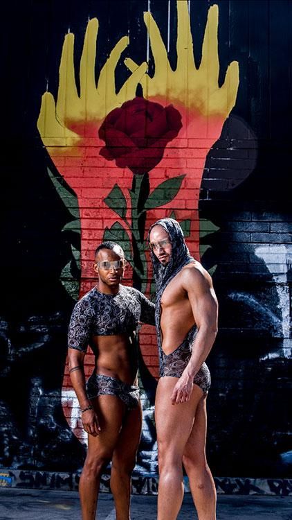 SS2018 Photographer: Frank Wise. Models: Allante and Devon