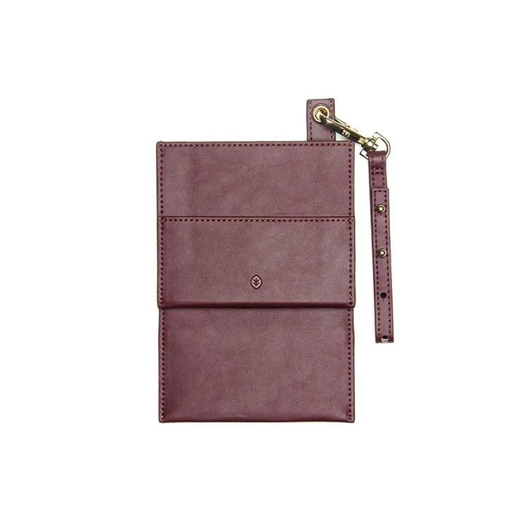 No more losing keys, phone, wallet at the bottom of your bag with the vegan leather Bag Branch Pocket Folio.($29, BuyBagBranch.com)