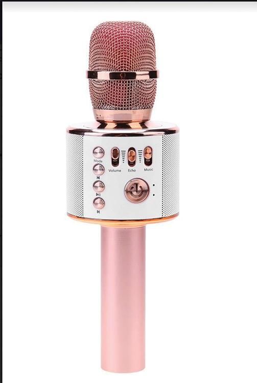 This Rose Gold Wireless Bluetooth Karaoke Microphone with song app will unleash their inner rock star. ($35, EverythingTechGear.com)