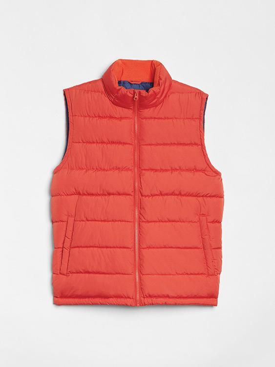 Gap trained all staff on LGBTQ issues so buy swag. Best bets: this dope Men’s Warmest Vest ($50), Men’s Stripe Long John PJ Pants ($50), and boss Women’s Leather Moto Jacket ($498), all from Gap.com