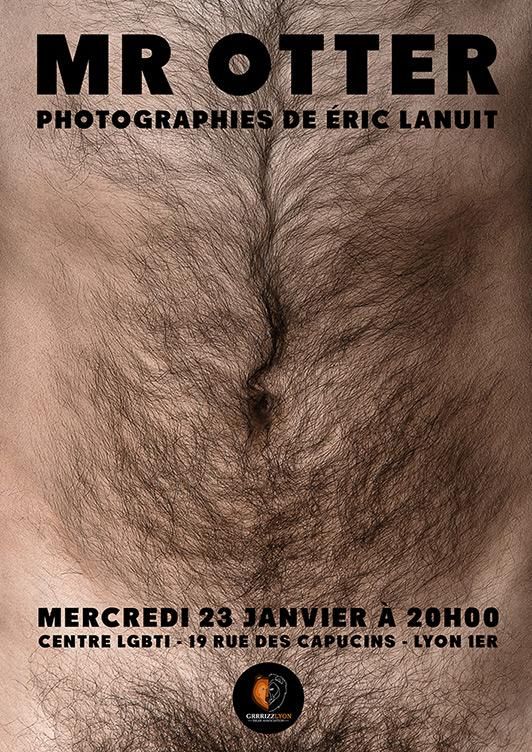 The Mr. Otter election will take place at the LGBT Center January 26 in Lyons, France. Eric Lanuit gives us a preview from his exhibit.