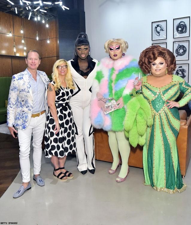 Drag queens (and The Advocate!) take over Beverly Center.