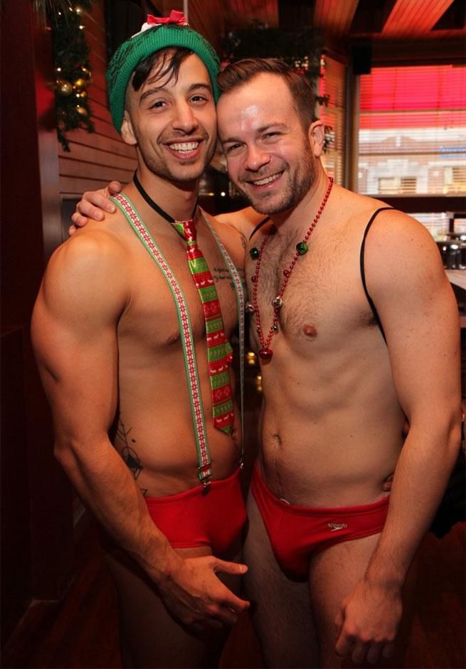 Sidetrack Speedo Santa Flashbacks