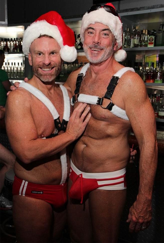 Sidetrack Speedo Santa Flashbacks