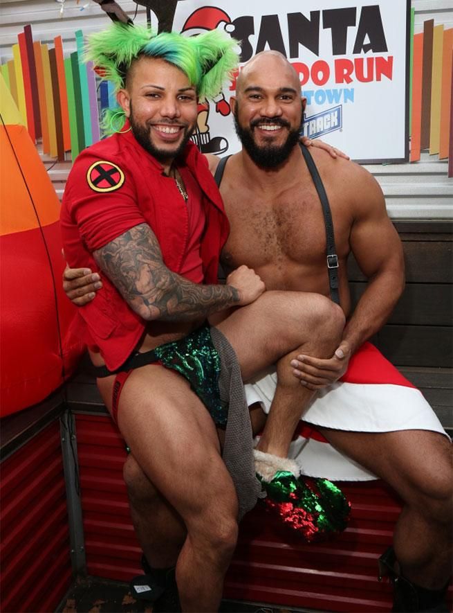 Sidetrack Speedo Santa Flashbacks