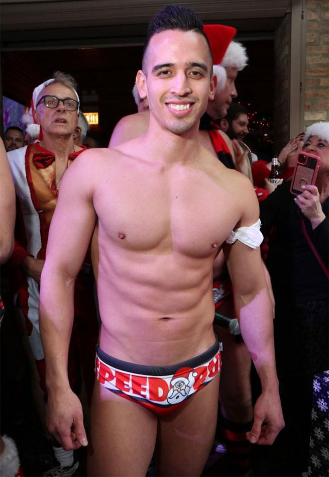 Sidetrack Speedo Santa Flashbacks