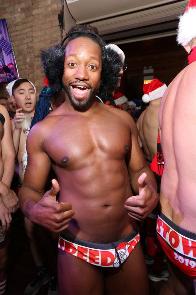 Sidetrack Speedo Santa Flashbacks