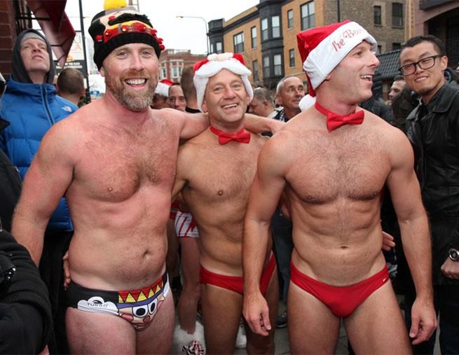 Sidetrack Speedo Santa Flashbacks