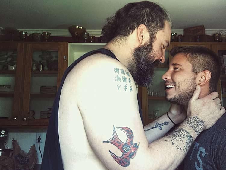 12. Nose kisses (butterfly kisses).