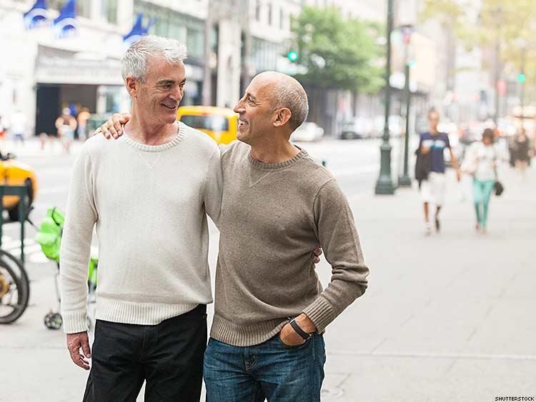 20. Walking together. 