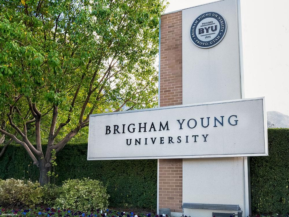 4. Brigham Young University (a Mormon private research university in Provo, Utah)