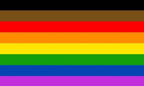 Philadelphia People Of Color Inclusive Flag
