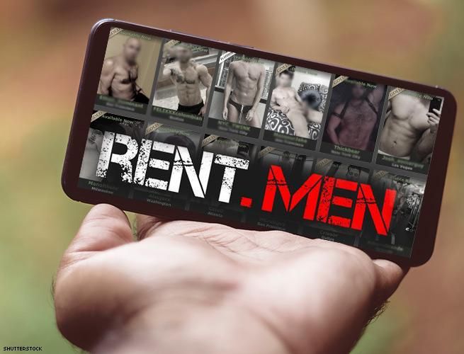 7. RentMen — the go-to site for queer male sex workers.