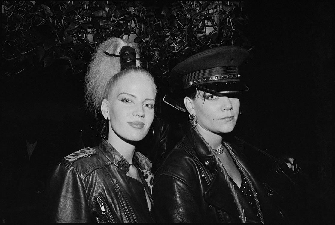 Two Leather Women at the Ms. San Francisco Leather Contest (1991)