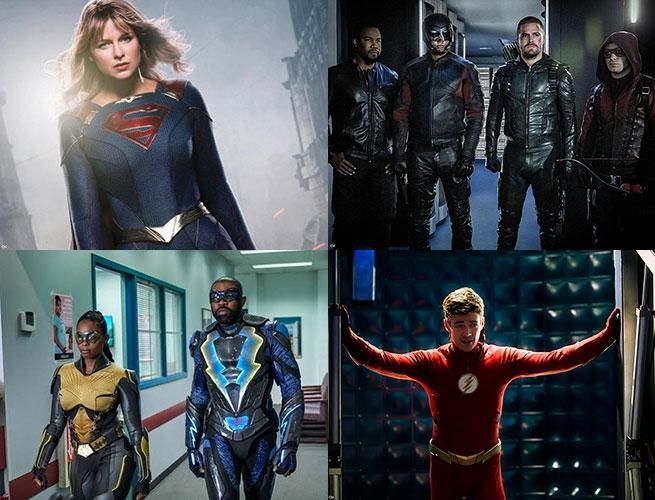 Black Lightning, Supergirl, Arrow, The Flash (Premiering in October on the CW)